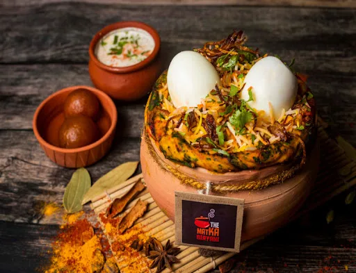 Egg Matka Biryani