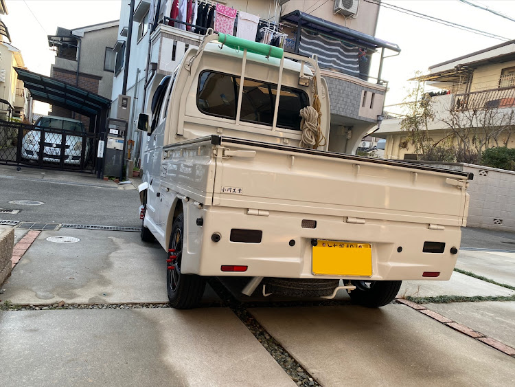 キャリイトラックの大阪・仕事車・スーパーキャリィ・ケイゾーン・DIYに関するカスタム事例の投稿画像4枚目