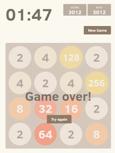 creciente número 2048 apk screenshot