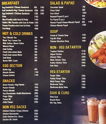 Sheetal Dhaba menu 