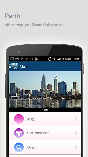 Perth Map offline