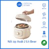 Nồi Áp Suất Điện , Nồi Cơm, Hầm Cháo Đa Năng 2Lít Bear Ylb - A20U1 - Bh12Tháng - Trần Hằng Store