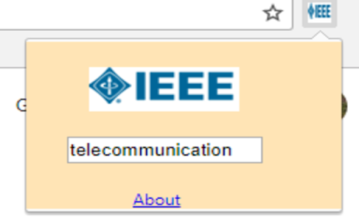 IEEE Search bar