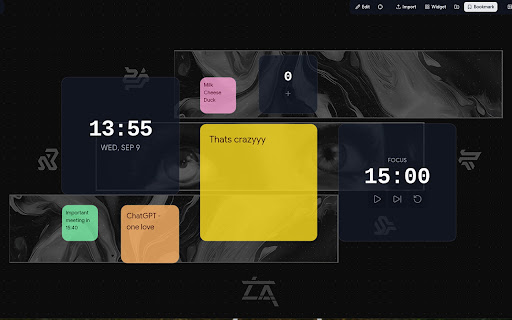 Griddy – New Tab Bookmark Dashboard screenshot 3