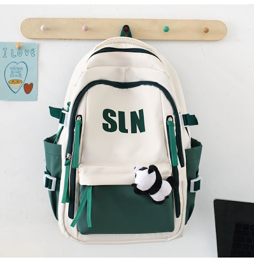 Title 12, Dirt-resistant Large Capacity Schoolbag Travel ...