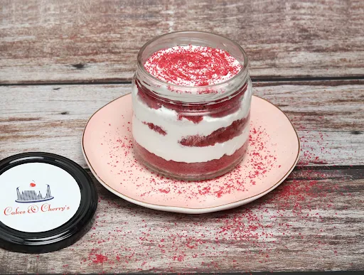 Red Velvet Jar Cake