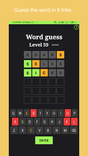 Screenshot Word-ly 5 letter