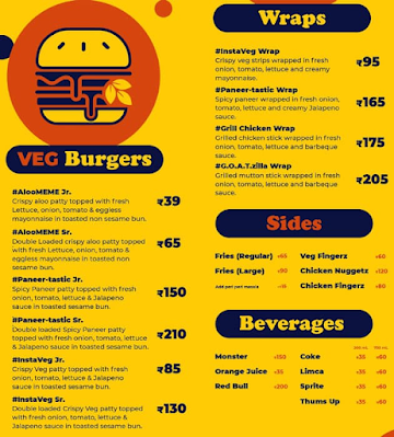 The HashBun menu 