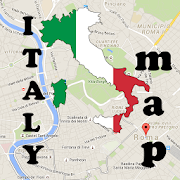 Italy Sala Consilina Map  Icon