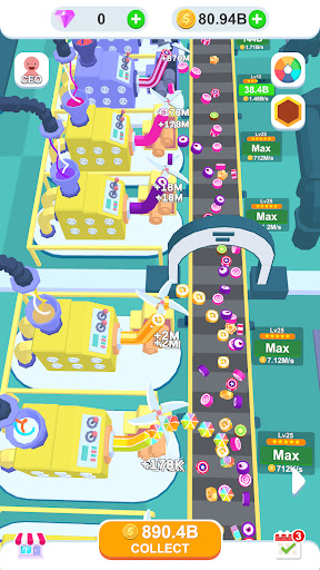 Screenshot Idle Candy Factory