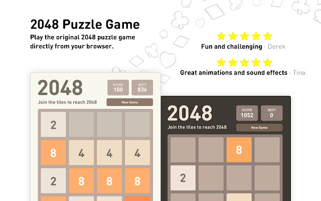 Play the 2048 Game Online - elgooG