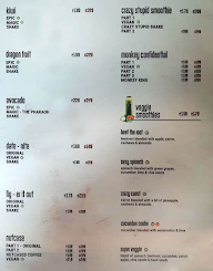 Drunken Monkey menu 2