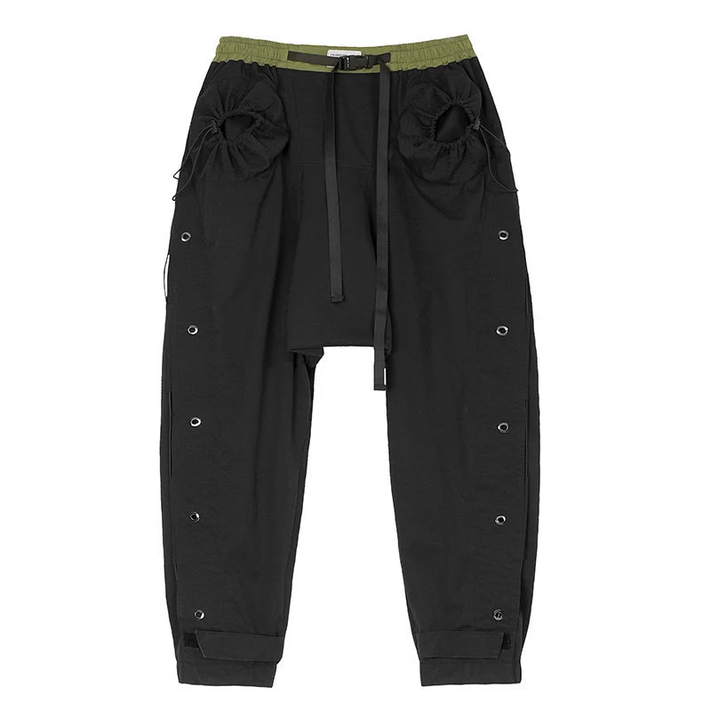 Title 2, Leggings casuales y sueltos para hombre con per...
