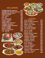 Raghavendra Bhavan menu 2