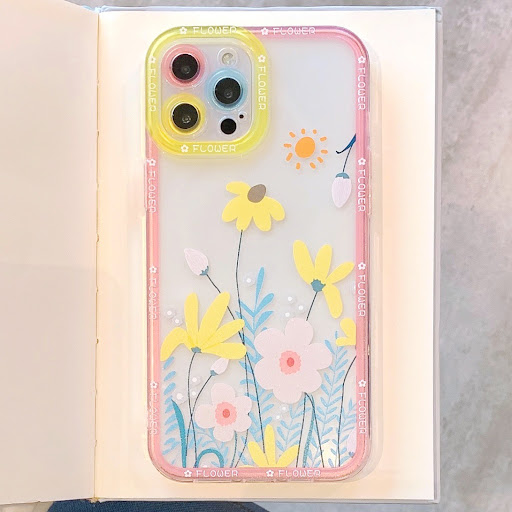 Title 4, Small Flower Anti-fall High Transparent Mobile ...