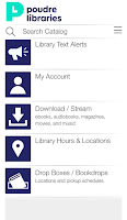 My Poudre Libraries App Screenshot