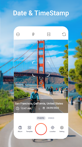 Screenshot GPS Camera & Photo Timestamp