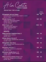 Feast - Sheraton menu 4