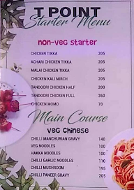 T Point Restaurant menu 5