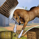 Cover Image of Télécharger Jeux de chevaux - Virtual Horse Simulator 3D  APK