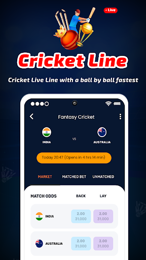 Screenshot Fastest Cricket Live Line-IPL