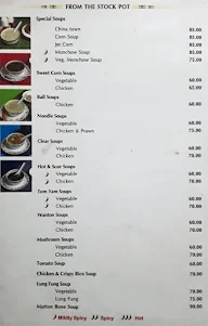 China Town menu 1