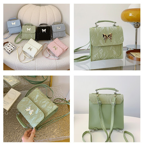 Title 25, Butterfly Handbag Shoulder Casual Small Square ...
