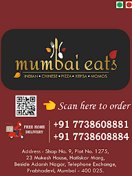 Mumbai eats menu 1