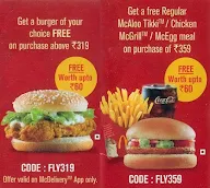 McDonald's menu 1