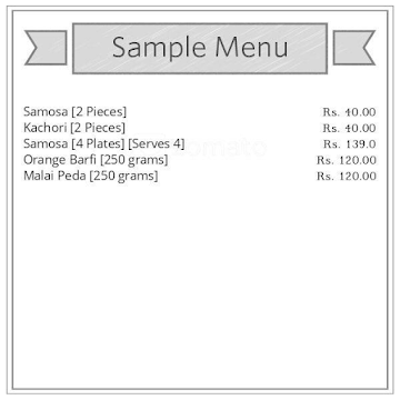 Rajesh Canteen menu 