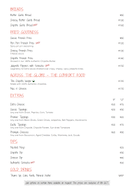 Longman's Pizza menu 2