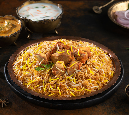 Extra Masala Mutton Dum Hyderabadi Biryani -750ml