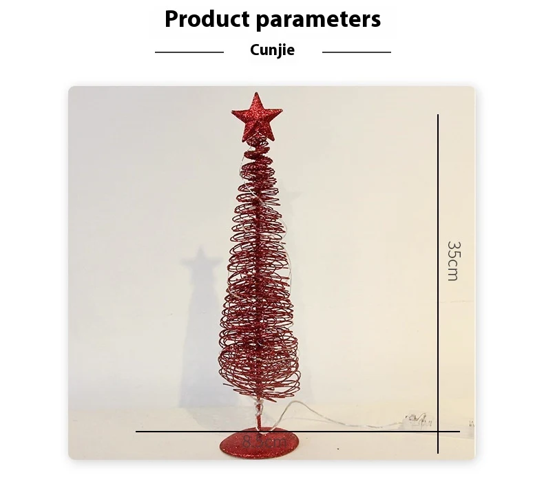 Title 6, Ornements de sapin de Noël lumineux pour une am...