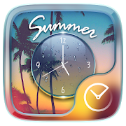 Summer Go Clock Theme  Icon