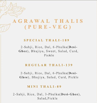 Agrawal Tifin Service menu 1