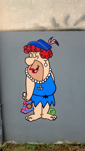 Flintstone Mural