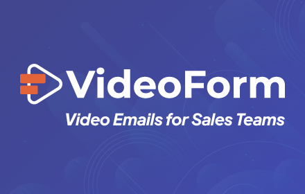 Video Emails for Sales Teams - VideoForm small promo image