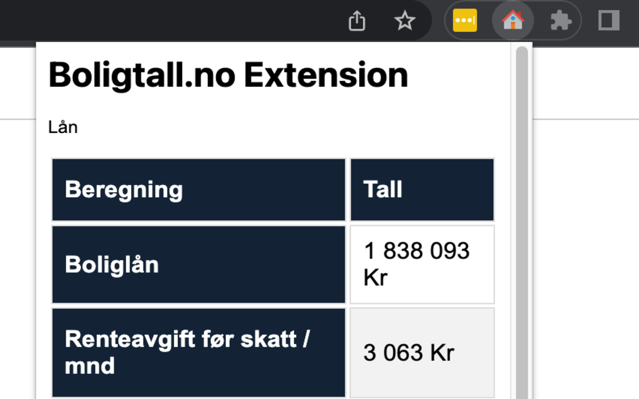 Boligtall Extensions Preview image 0