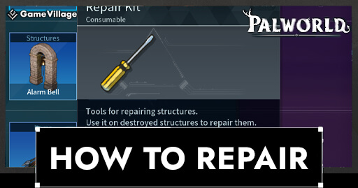 How to Repair and Required Materials