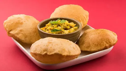 Poori Bhaji [4 Poori]