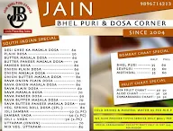 Jain Bhelpuri Corner menu 1