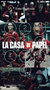 La Casa De Papel Lock Screen Hd Apps On Google Play