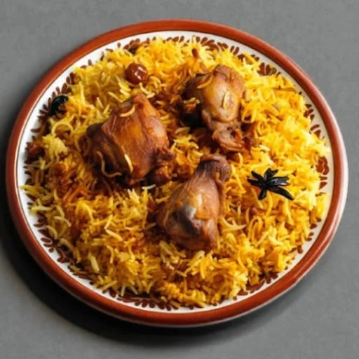 Hyderabadi Chicken Dum Biryani (Boneless)