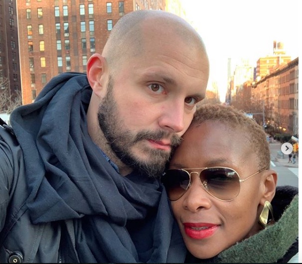 Bonnie Mbuli is totally besotted with her guy.