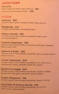 Leo's Artisan Pizza menu 3