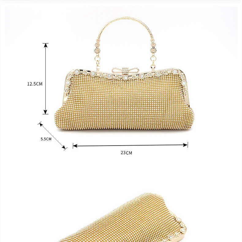 Title 1, Full Diamant Armpit One Shoulder Crossbody Dame...