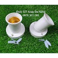 Đuôi Đèn E27 Gắn Tường Xoay Đa Năng