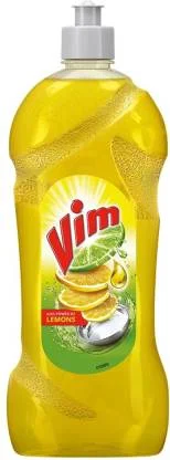 Vim Dishwash Liquid Gel Lemon - 750 ml