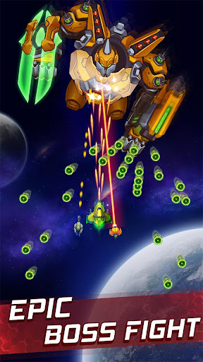 Wind Wings: Space Shooter - Galaxy Attack APK MOD – Pièces Illimitées (Astuce) screenshots hack proof 1