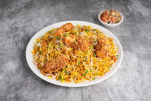 American Crispy Paneer Biryani